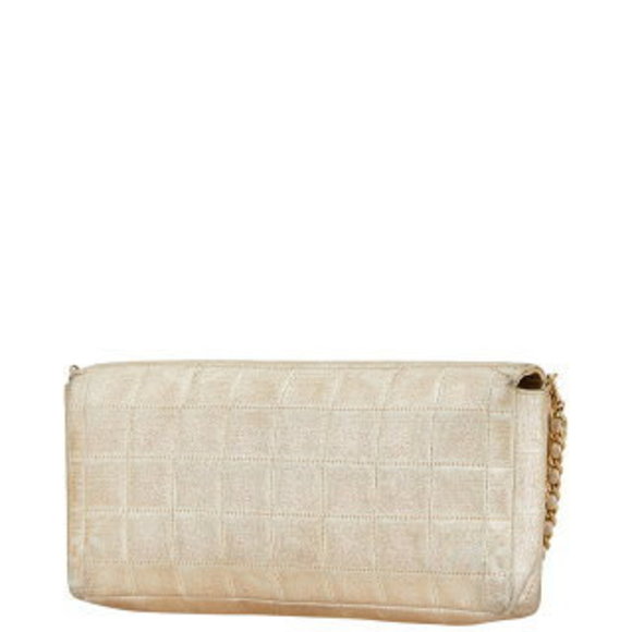 CHANEL Travel Line Chain Shoulder Bag Nylon Lambskin - Picture 3 of 9